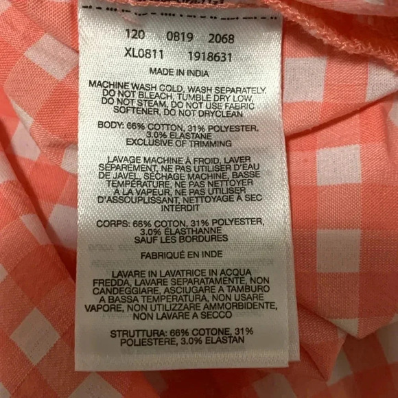 Women’s Columbia Cherry Creek Lane Sleeveless Tunic Size Medium Pink/White NWT - Picture 8 of 8